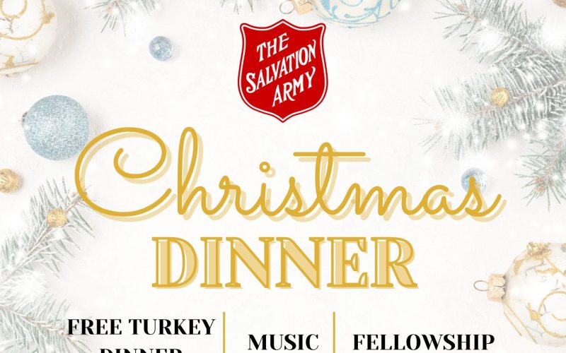 2025 Christmas Dinner Flyer
